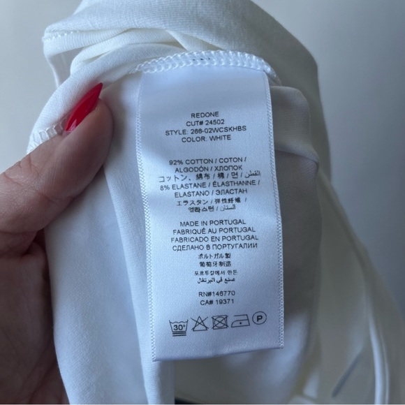 RE/DONE x Pamela Anderson Square Neck Thong Bodysuit M NWT - Picture 9 of 9